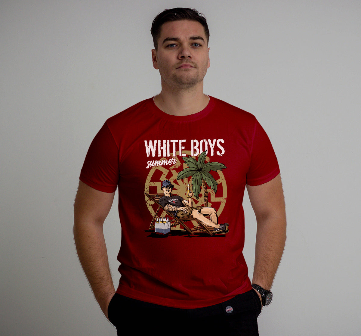 T-shirt “White boys summer”