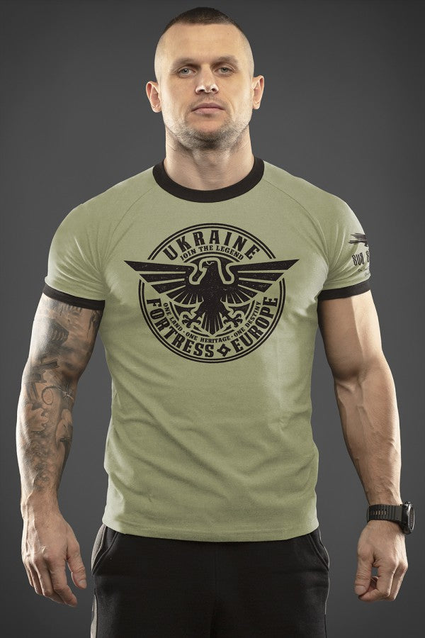 T-shirt -UA Fortress Europe olive