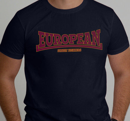 T-shirt “European streetfighters”
