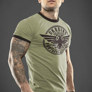 T-shirt -UA Fortress Europe olive