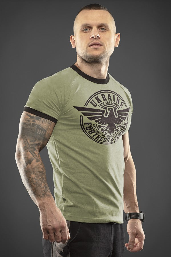 T-shirt -UA Fortress Europe olive
