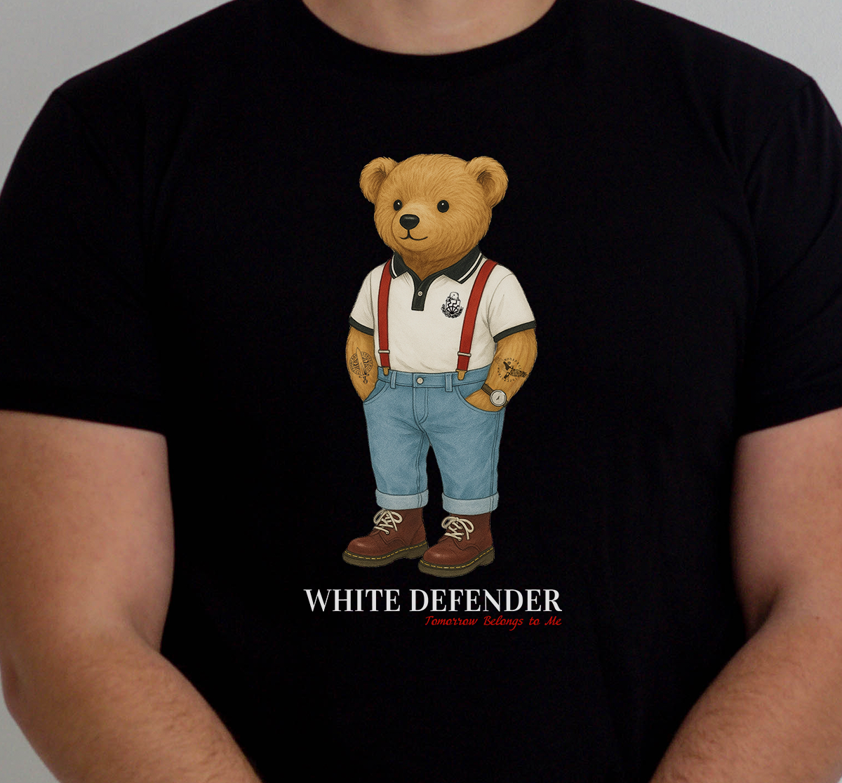 T-Shirt „White Defender“