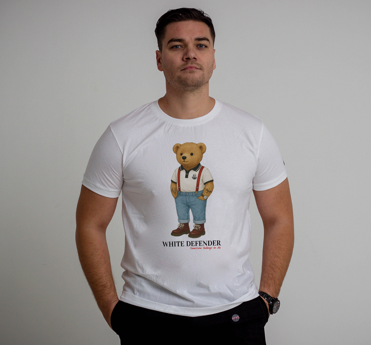 T-Shirt „White Defender“