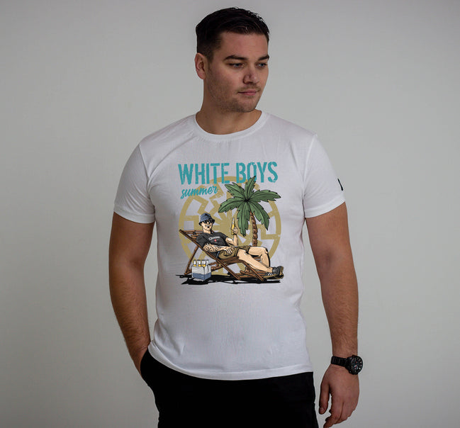 T-shirt “White boys summer”