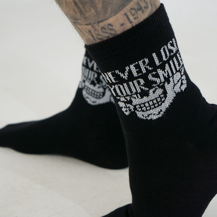 Socks "Never Lose Your Smile"