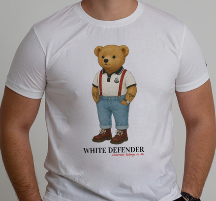 T-shirt “White Defender”